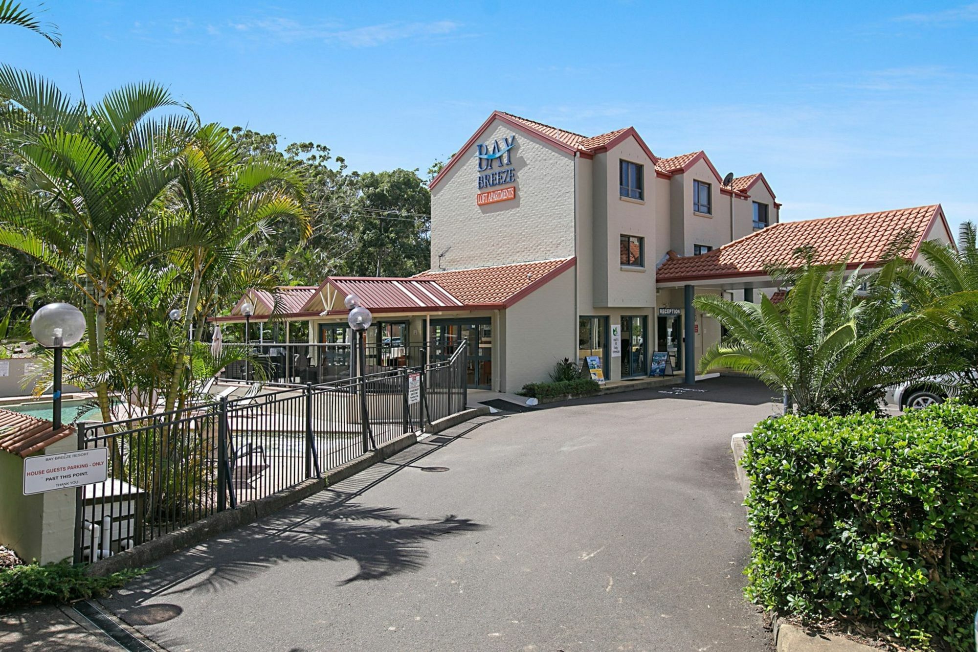 Nelson Bay Breeze Aparthotel Exterior foto